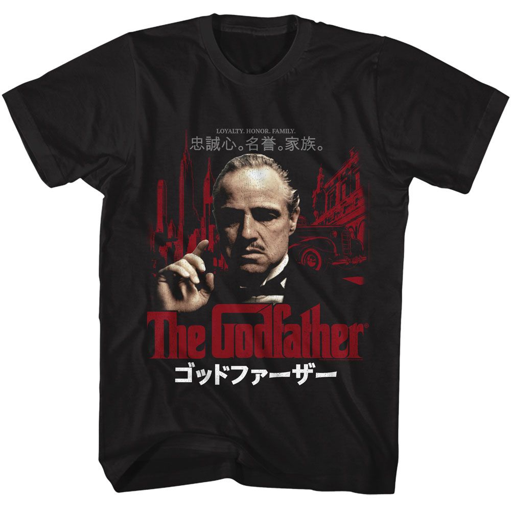 THE GODFATHER Eye-Catching T-Shirt, Loyalty Honor Family