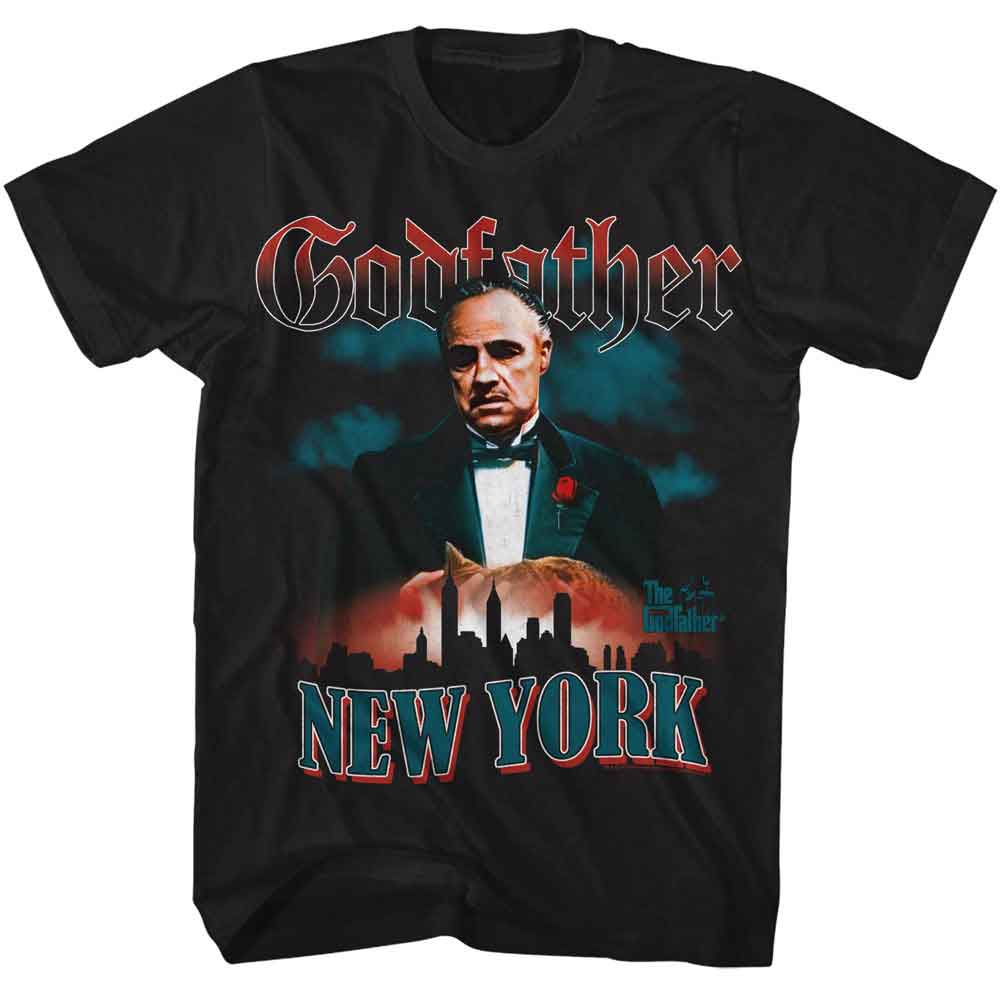 THE GODFATHER Eye-Catching T-Shirt, NEW YORK