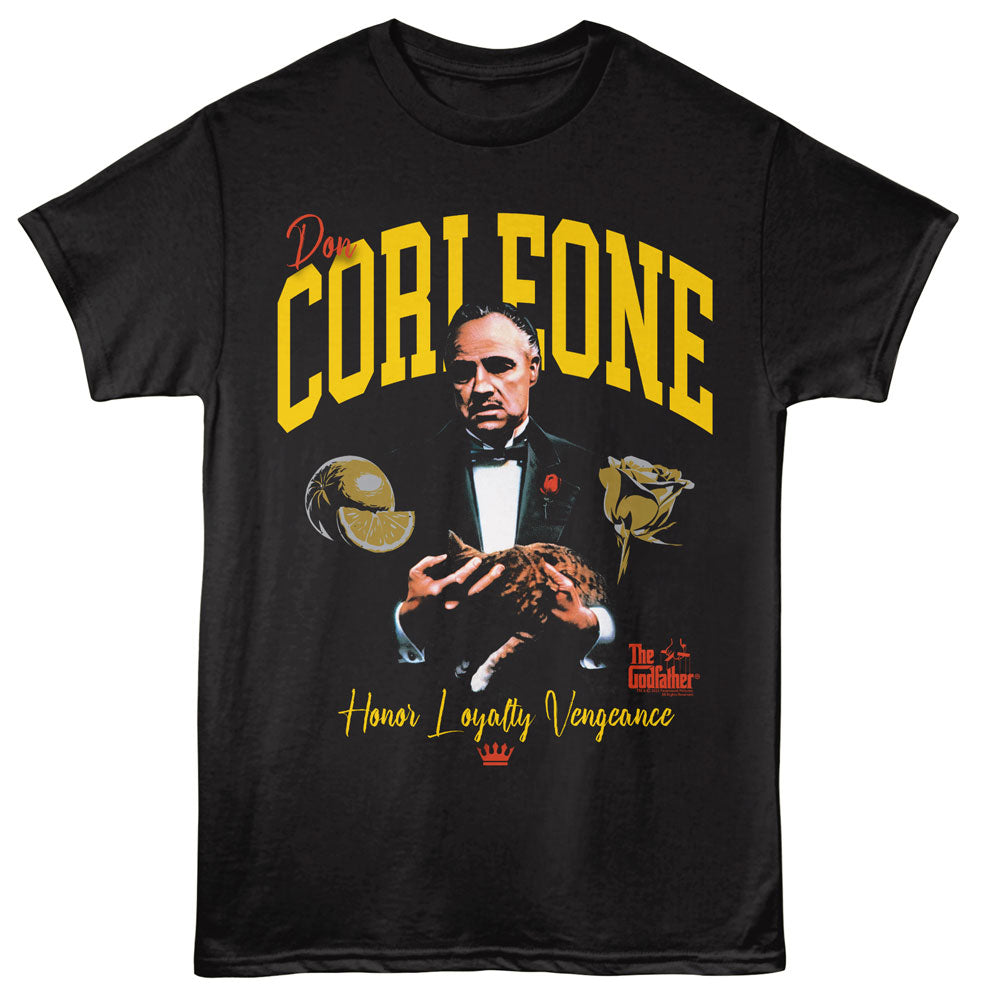 THE GODFATHER Eye-Catching T-Shirt, HONOR LOYALTY VENGEANCE