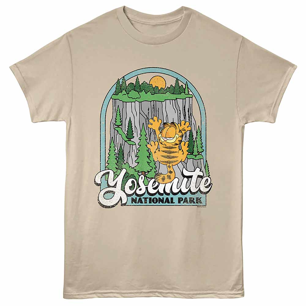 GARFIELD Eye-Catching T-Shirt, YOSEMITE CLIMB