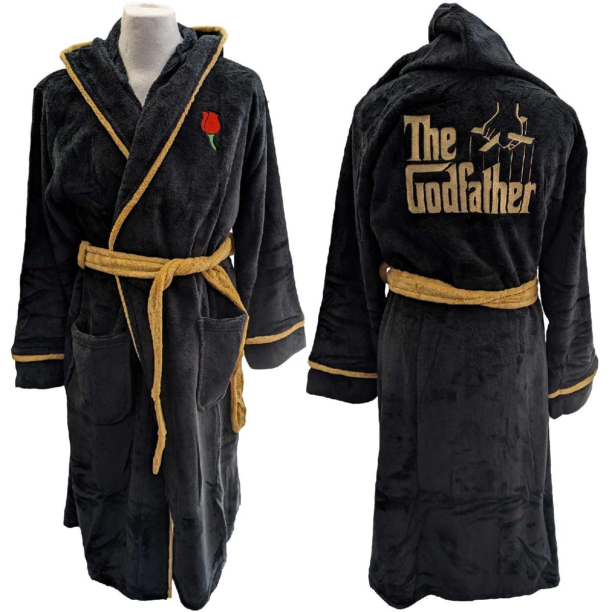 THE GODFATHER Attractive Bathrobe, Rose &amp; Logo