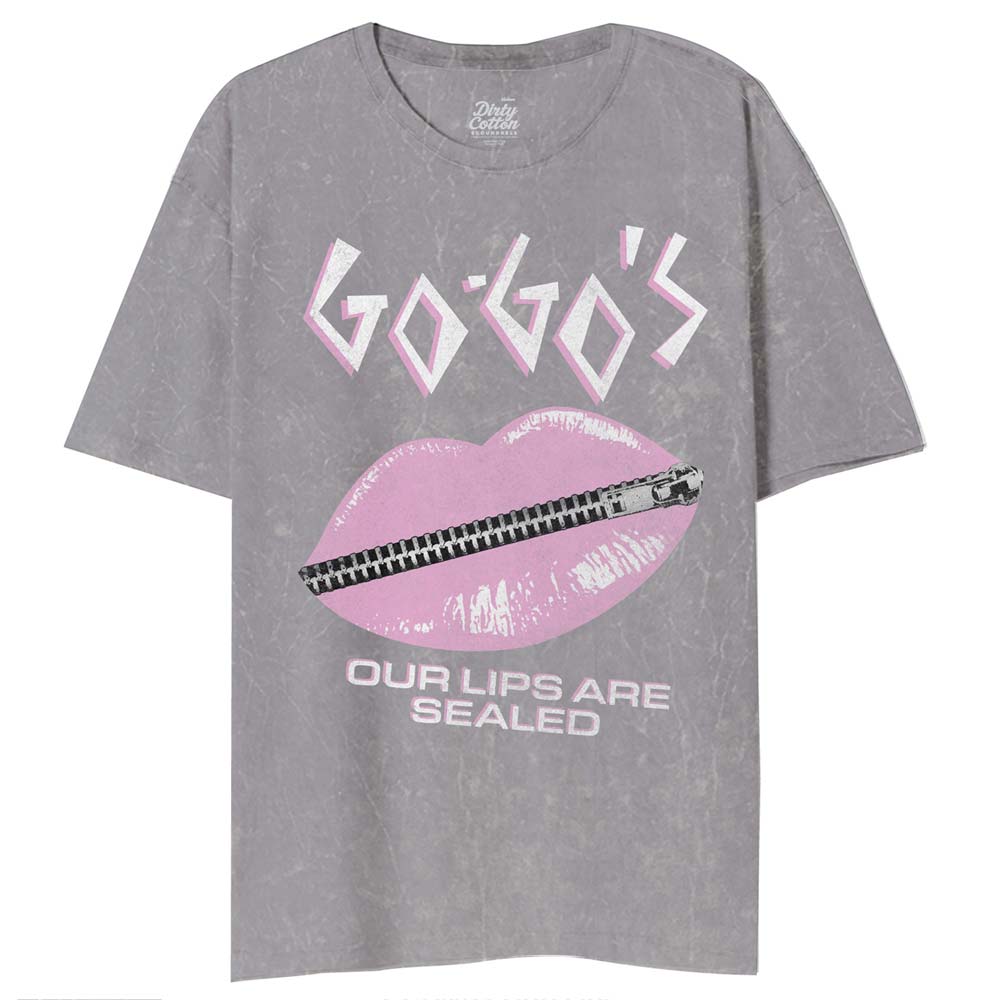 THE GO-GOs Mineral Wash T-Shirt, Our Lips