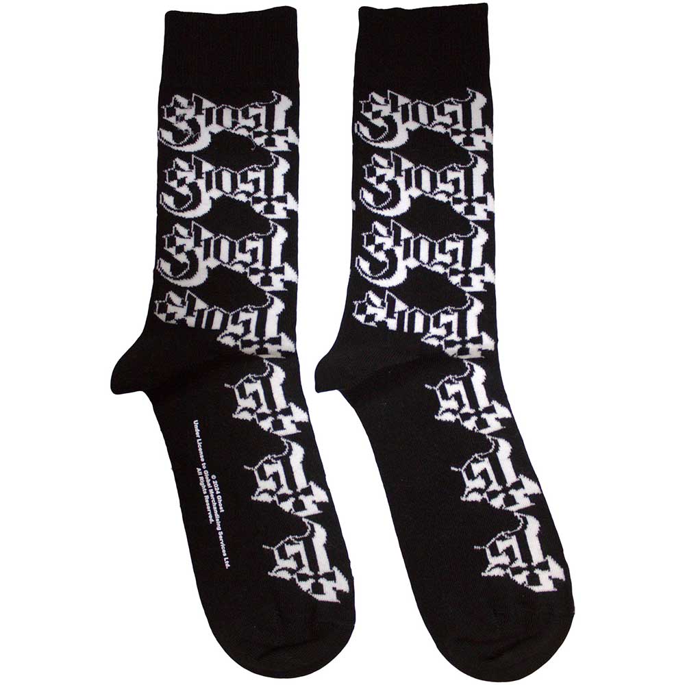 GHOST Unisex Ankle Socks, Logo Pattern