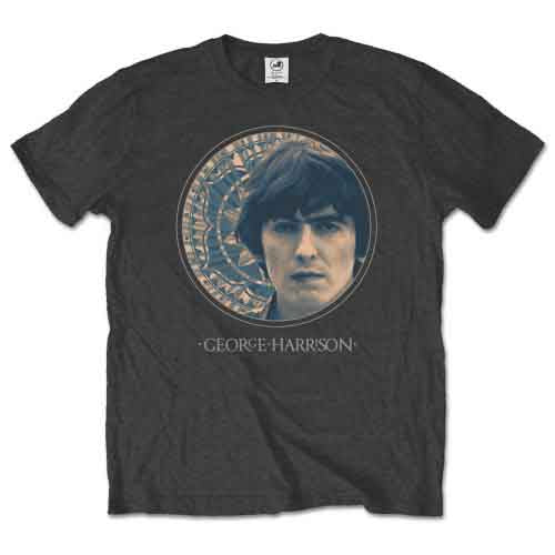 GEORGE HARRISON Attractive T-Shirt, Circular Portrait