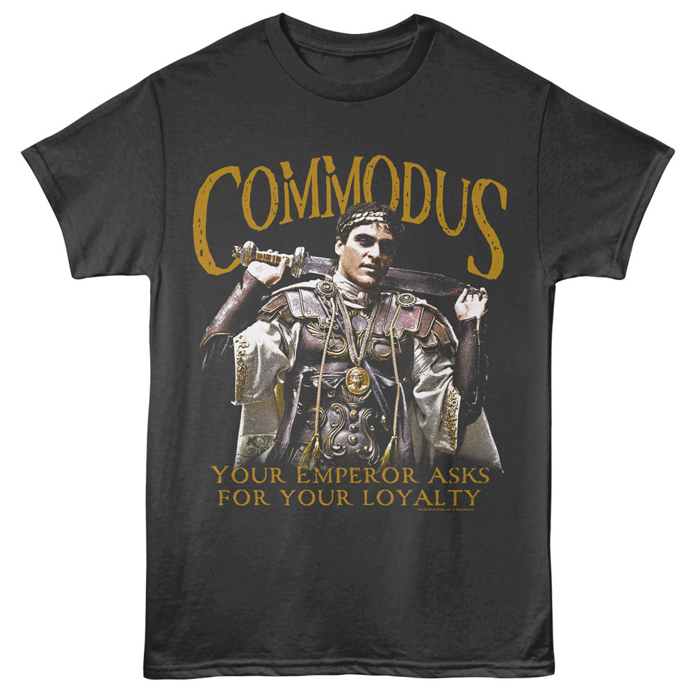 GLADIATOR Eye-Catching T-Shirt, YOUR EMPEROR ASKS