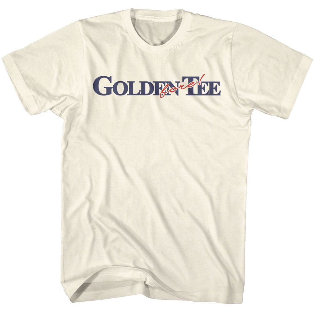 GOLDEN TEE Eye-Catching T-Shirt, GT FORE LOGO