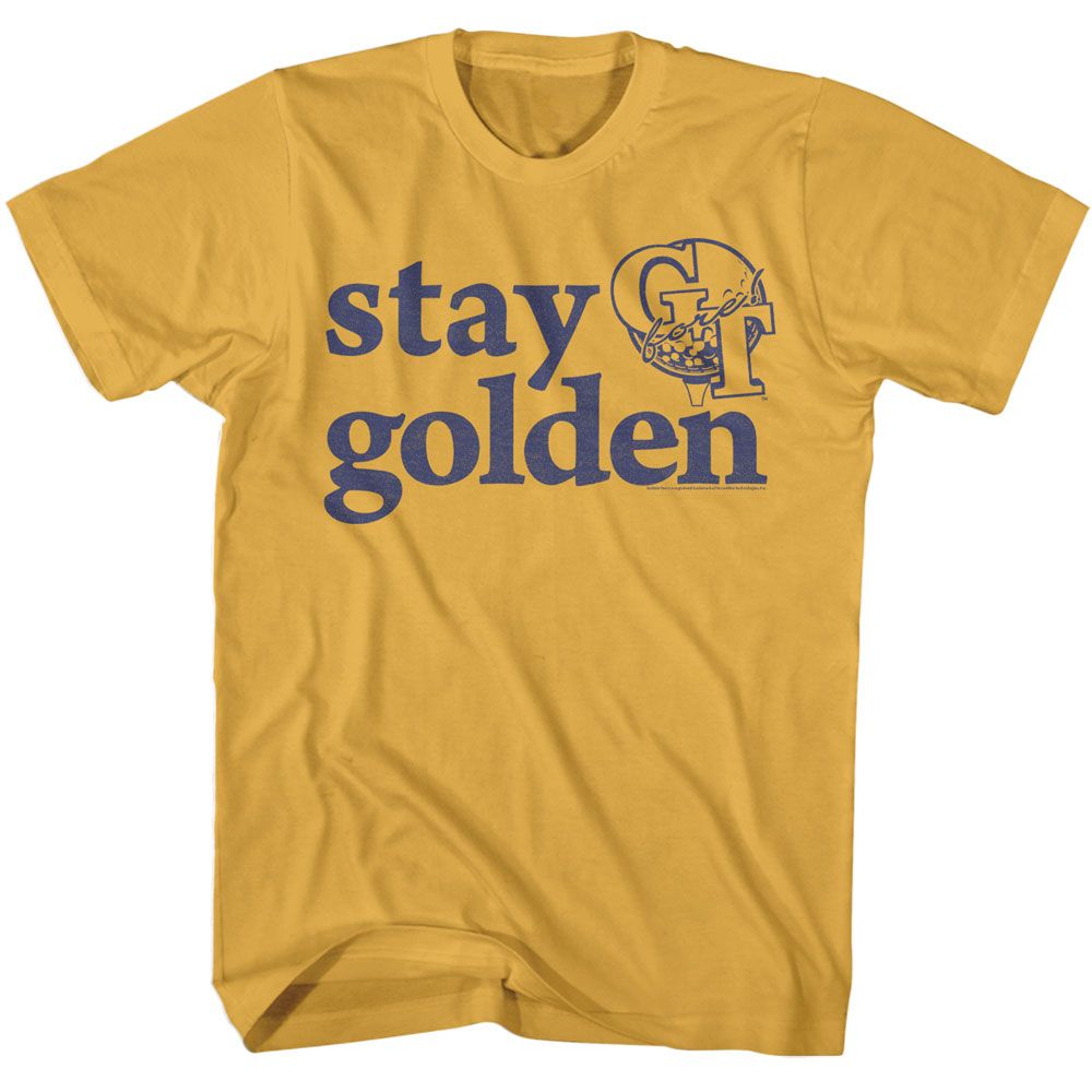 GOLDEN TEE Eye-Catching T-Shirt, STAY GOLDEN