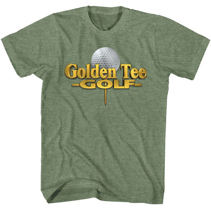 GOLDEN TEE Eye-Catching T-Shirt, LOGO