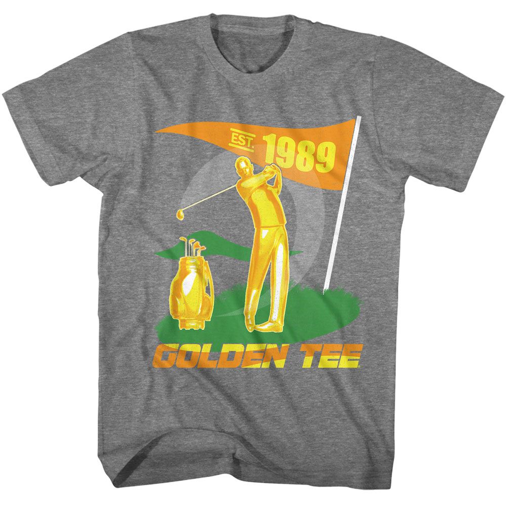 GOLDEN TEE Eye-Catching T-Shirt, EST 1989