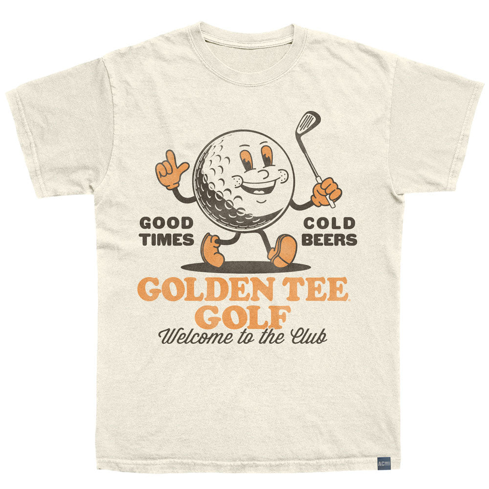 GOLDEN TEE Made in USA T-Shirt, GOLF BALL