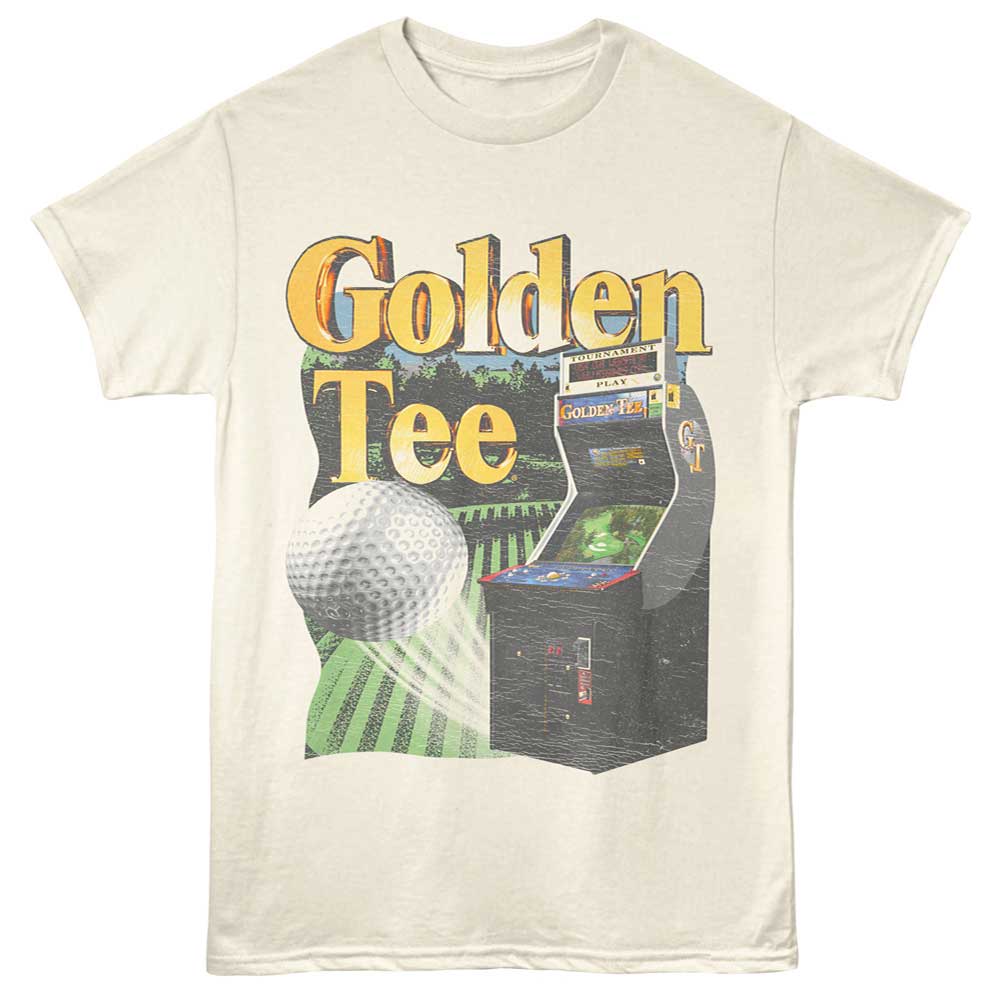 GOLDEN TEE Eye-Catching T-Shirt, CABINET AND LOGO