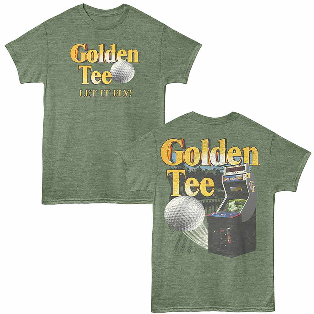 GOLDEN TEE Eye-Catching T-Shirt, LET IT FLY
