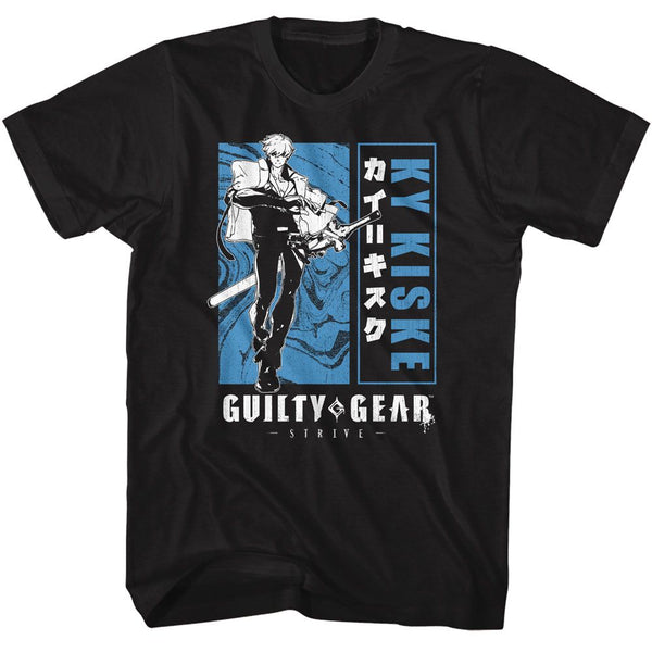 GUILTY GEAR T-Shirt, Blocked Out Ky