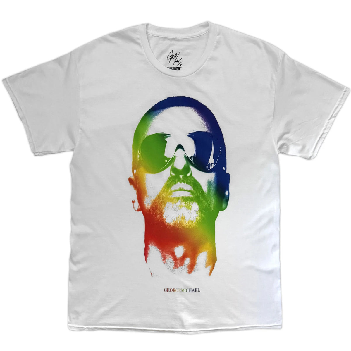GEORGE MICHAEL Attractive T-Shirt, Gradient Face