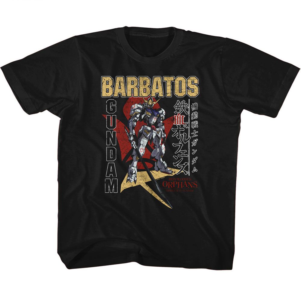 GUNDAM Eye-Catching T-Shirt, GUNDAM BARBATOS