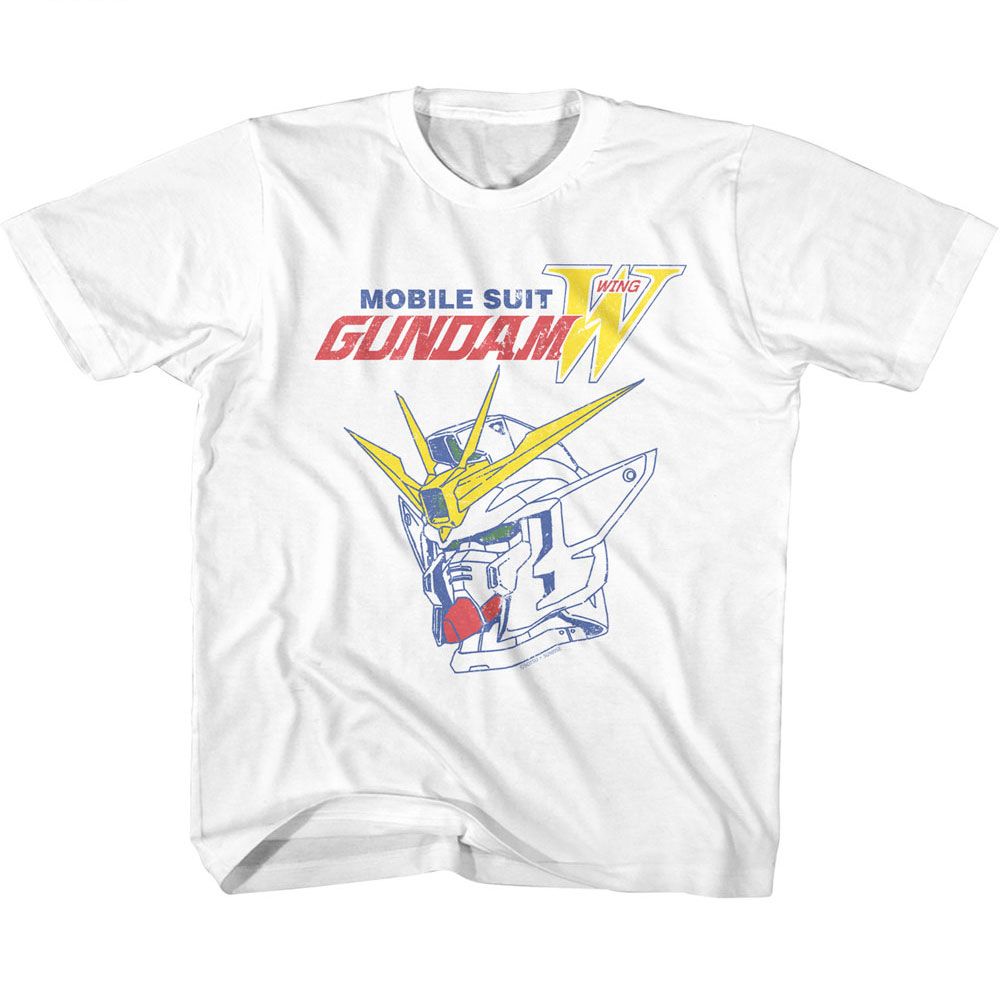 GUNDAM Eye-Catching T-Shirt, GUNDAM MS W LOGO