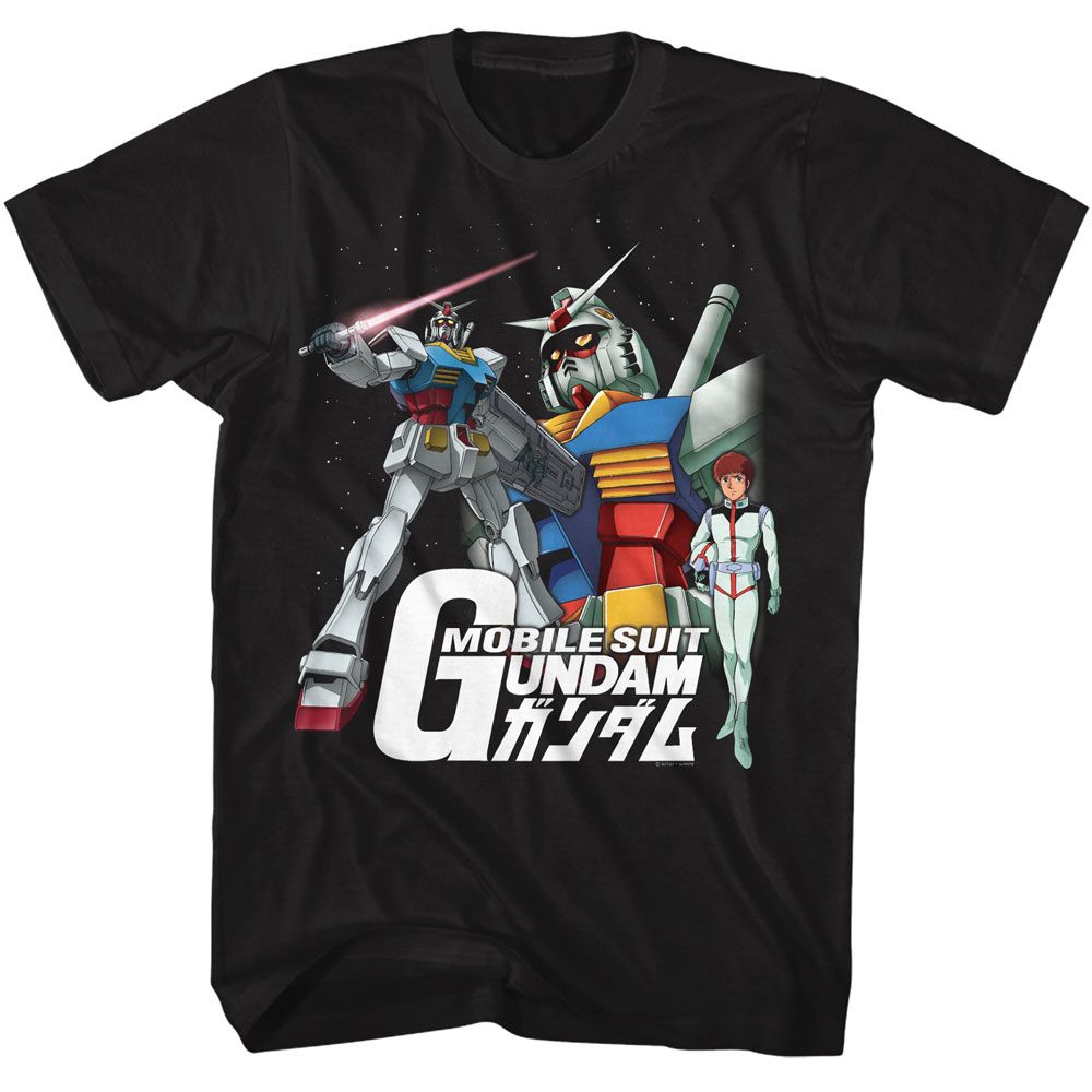 GUNDAM Eye-Catching T-Shirt, MOBILE SUIT COLLAGE