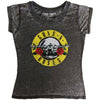 GUNS N' ROSES T-Shirt for Ladies, Classic Logo