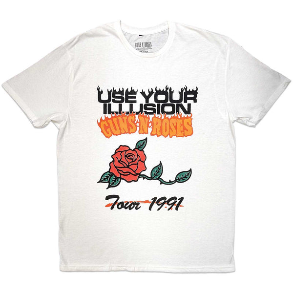 GUNS N' ROSES Attractive T-Shirt, Tour 1991