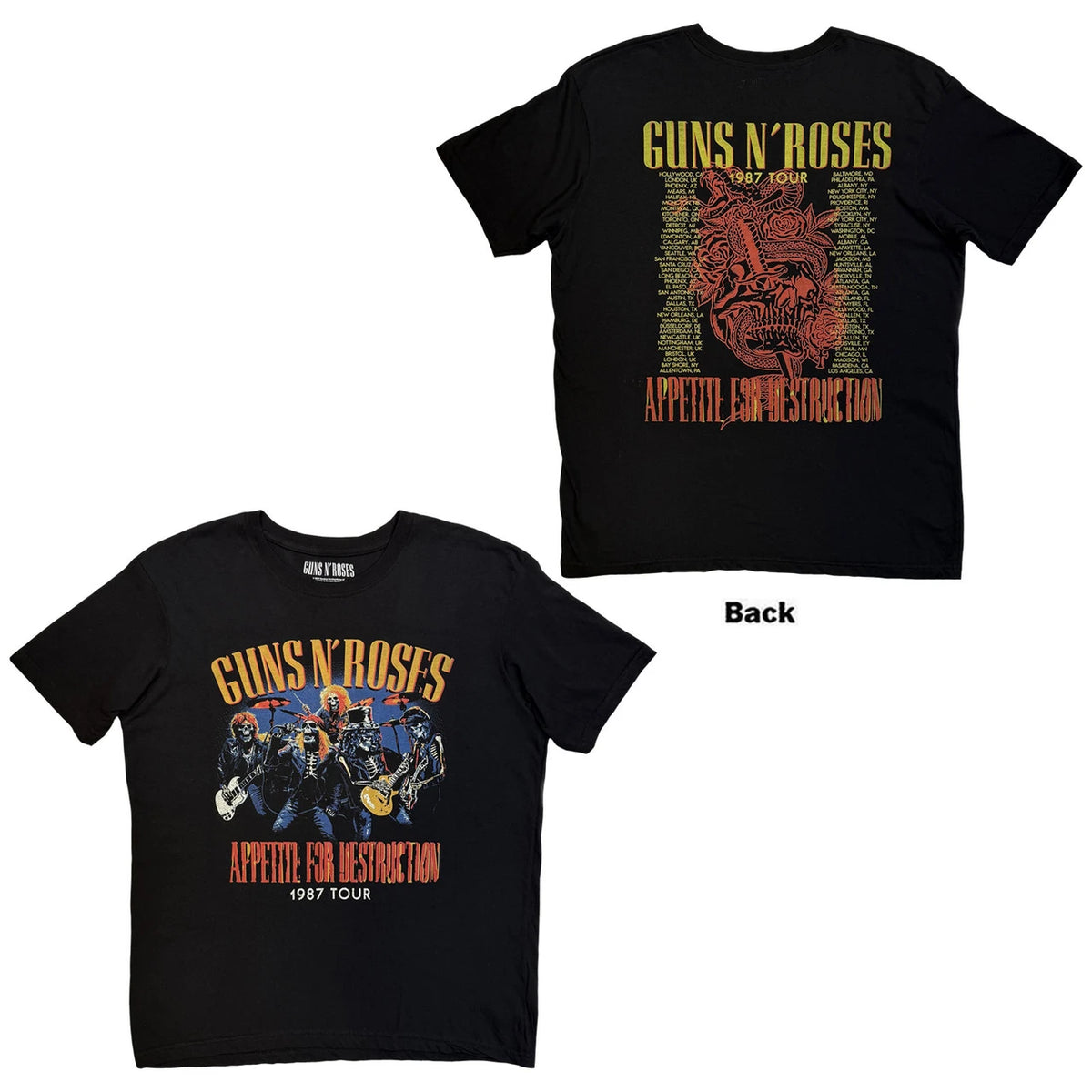 GUNS N&