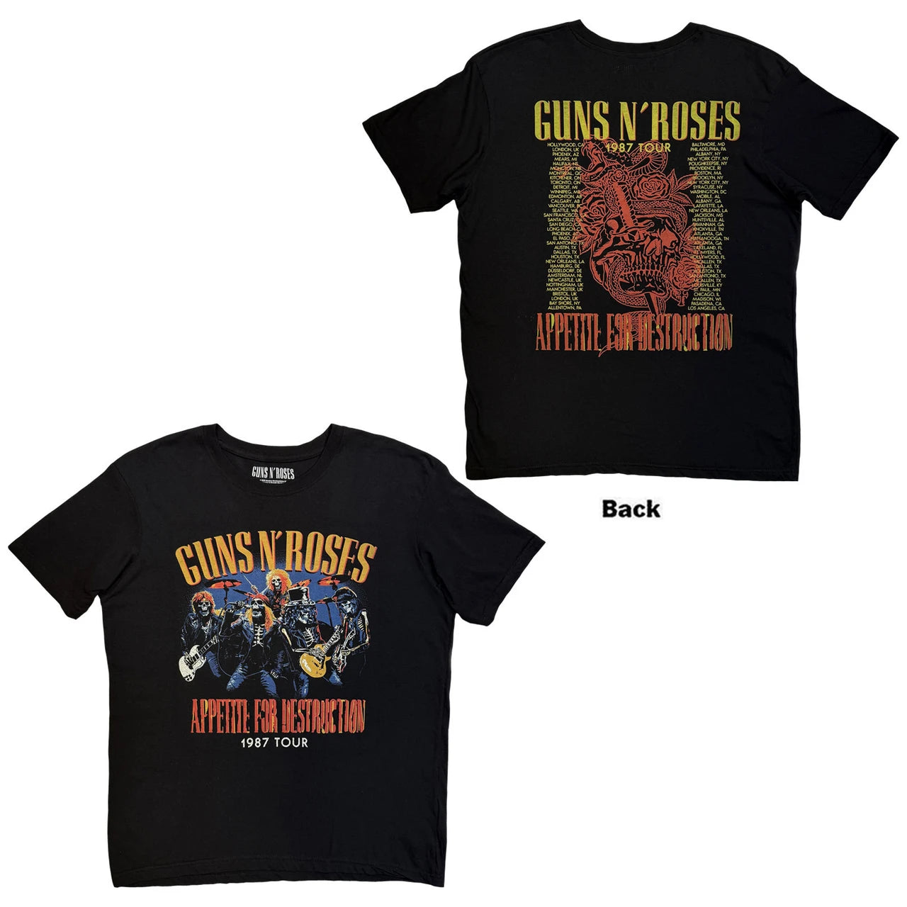 GUNS N&