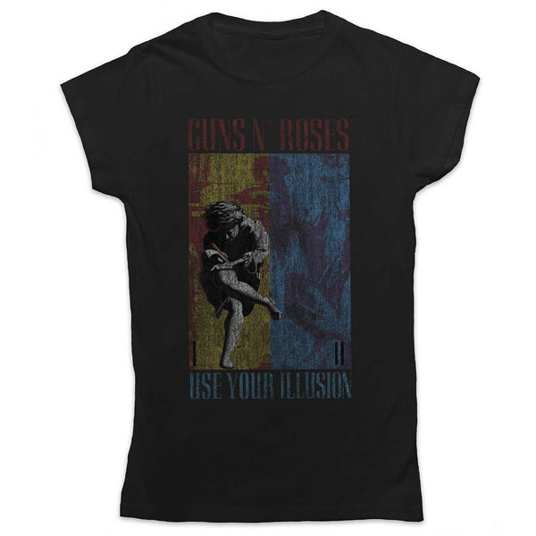 GUNS N' ROSES T-Shirt for Ladies, Use Your Illusion