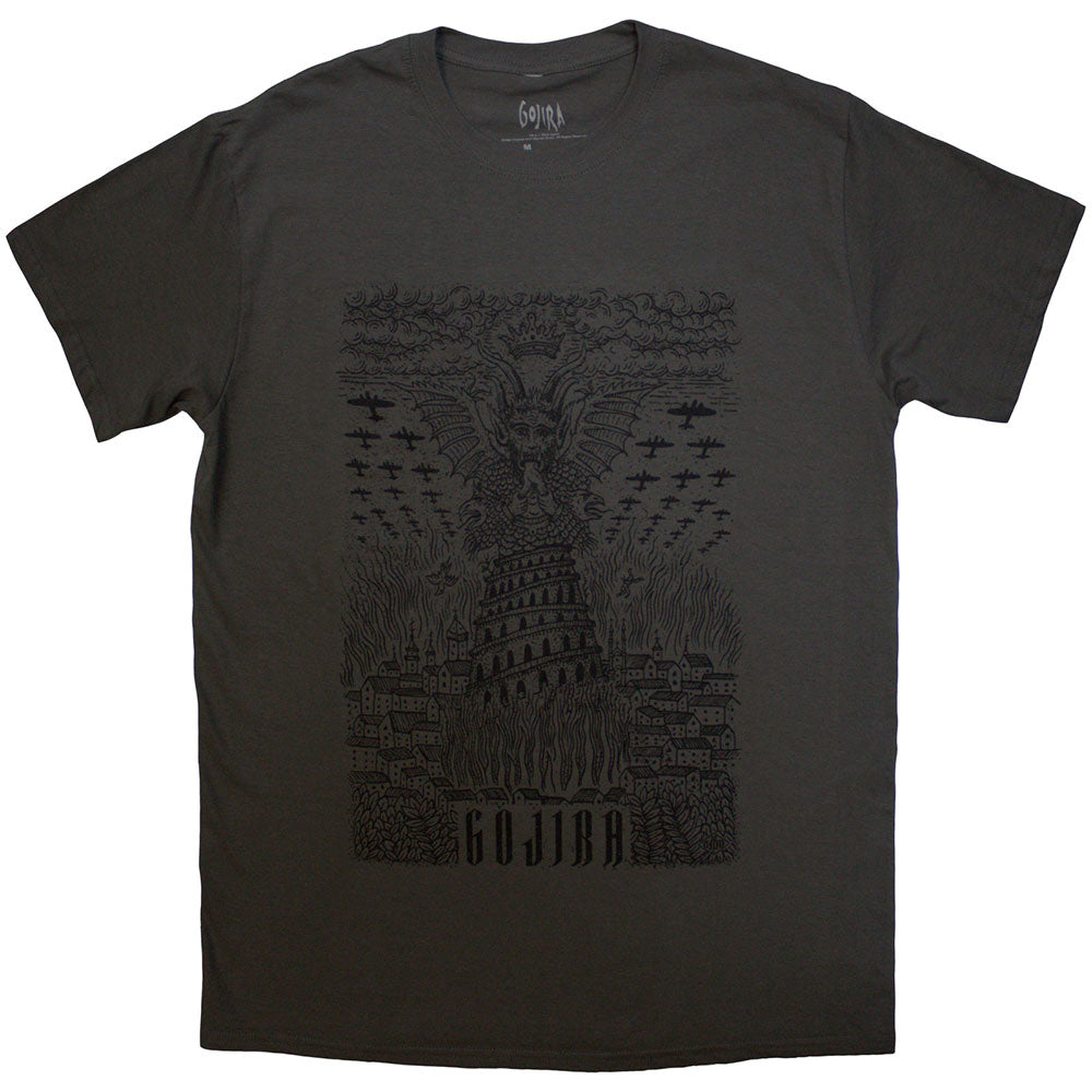 GOJIRA Attractive T-Shirt, Demon Village