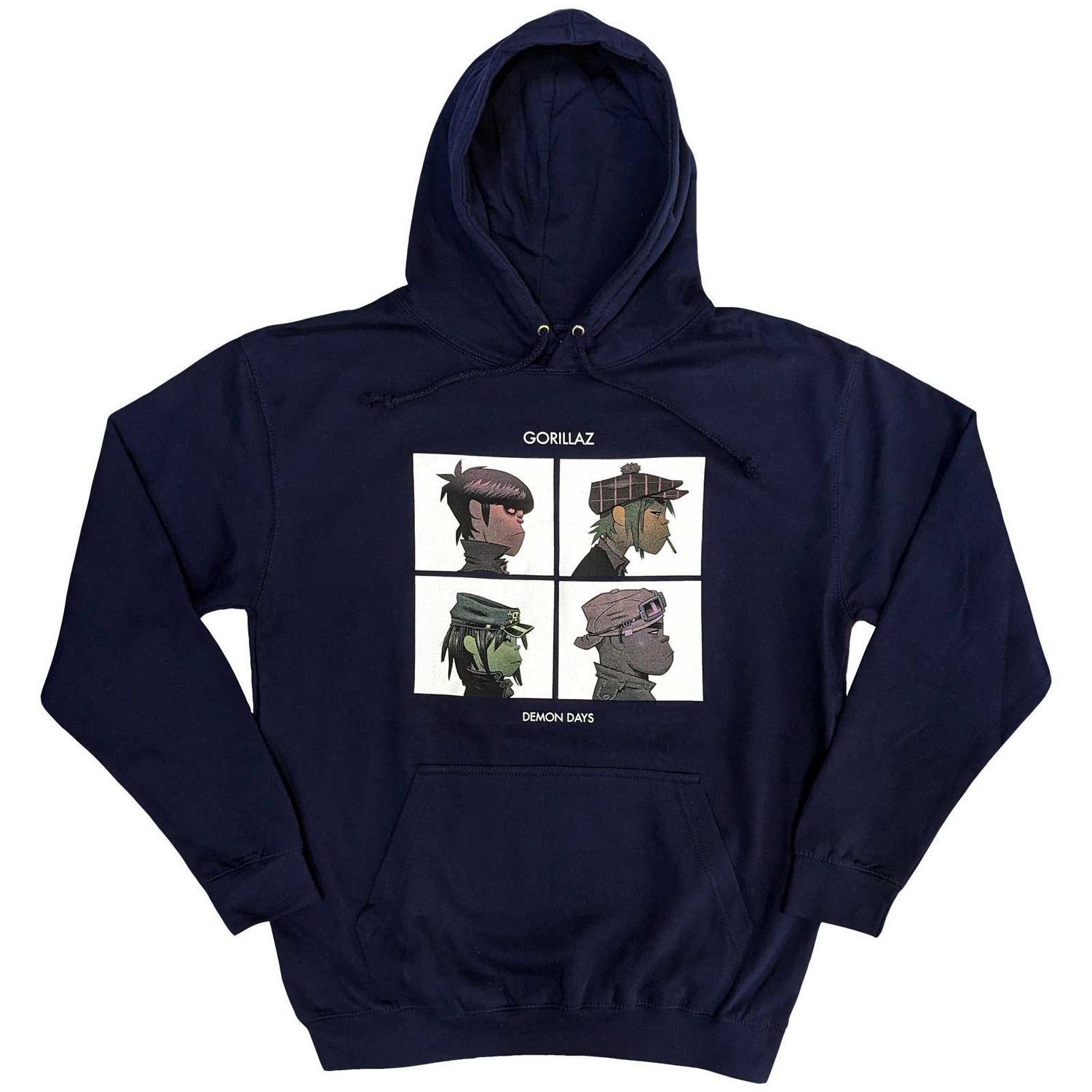 GORILLAZ Attractive Hoodie, Demon Days