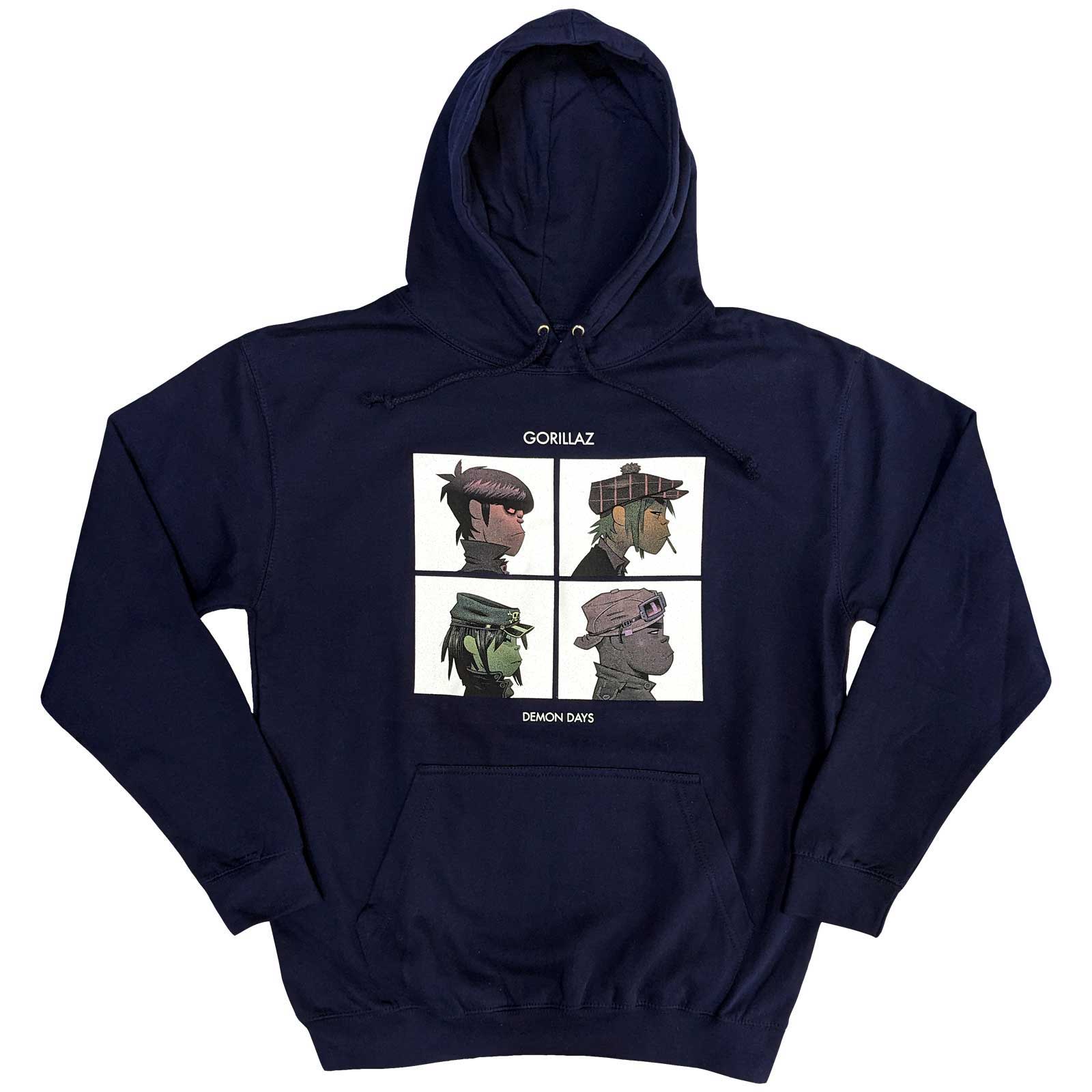 GORILLAZ Attractive Hoodie, Demon Days