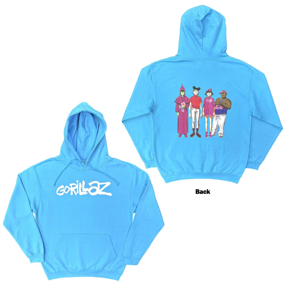 GORILLAZ Attractive Hoodie, Cracker Island