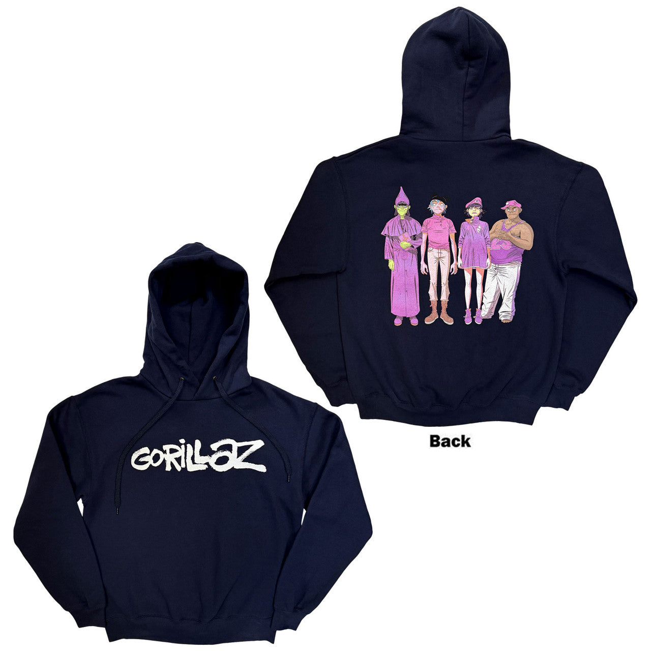 GORILLAZ Attractive Hoodie, Cracker Island
