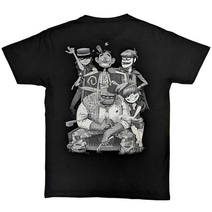 GORILLAZ Attractive T-Shirt, Pocket Logo