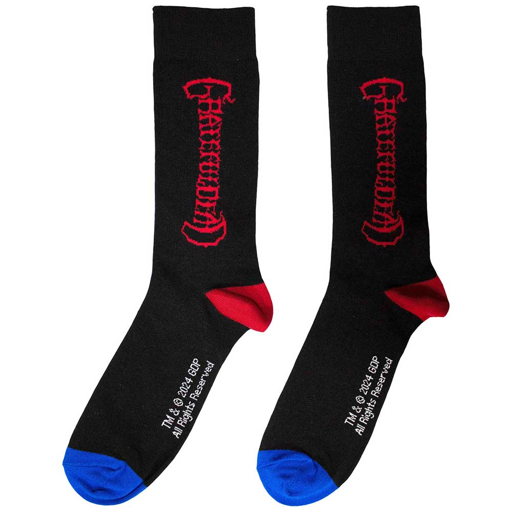 GRATEFUL DEAD Unisex Ankle Socks, Vertical Mono Logo