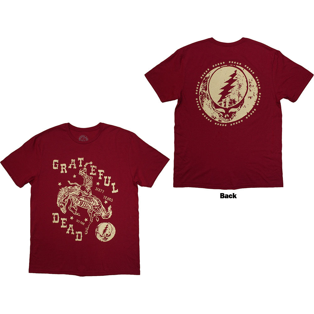 GRATEFUL DEAD Attractive T-Shirt, Skeleton Horse