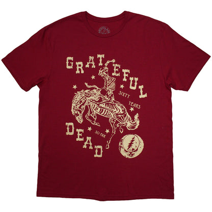 GRATEFUL DEAD Attractive T-Shirt, Skeleton Horse