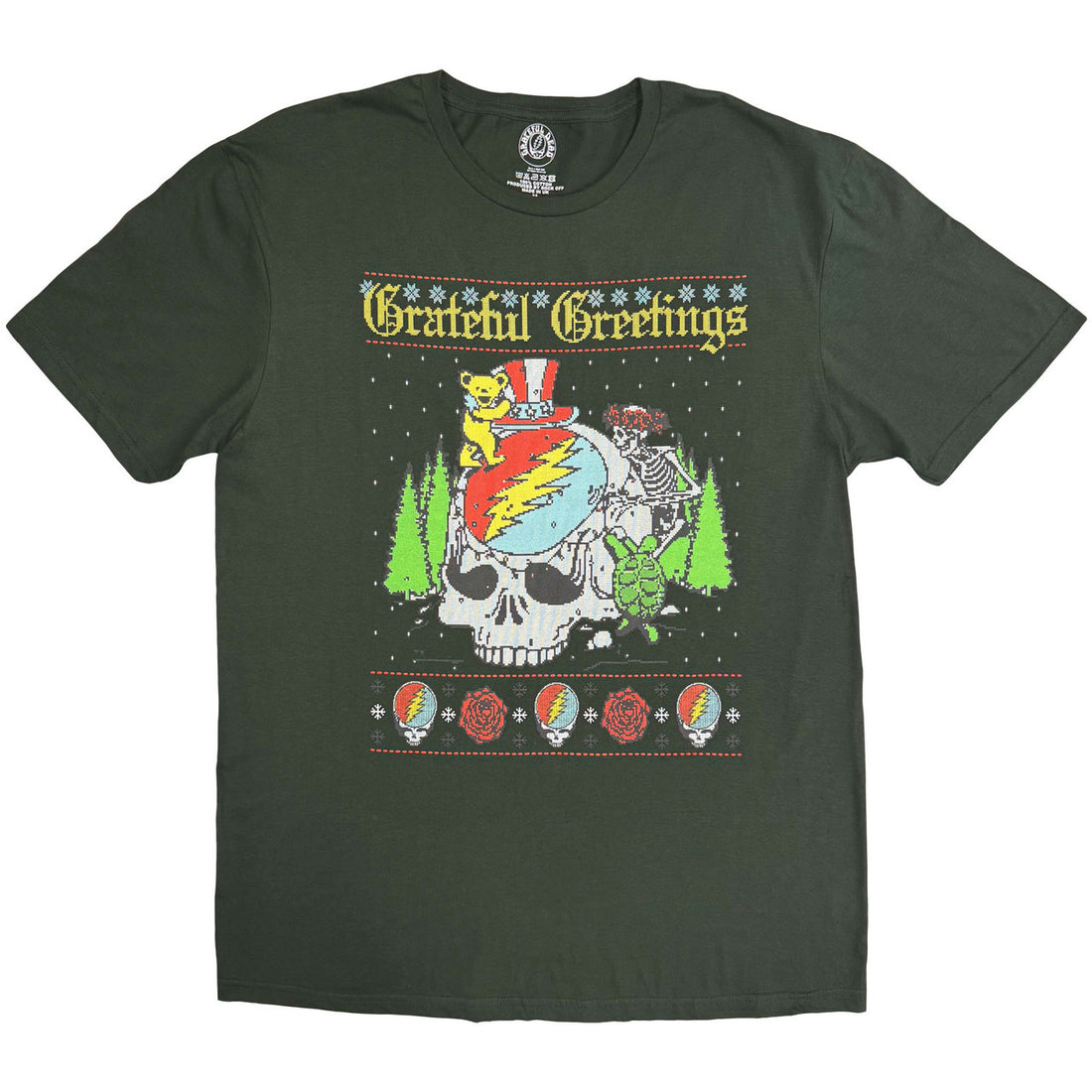 GRATEFUL DEAD Attractive T-Shirt, Grateful Greetings