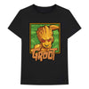 MARVEL COMICS Attractive T-shirt, I Am Groot - Groot Square