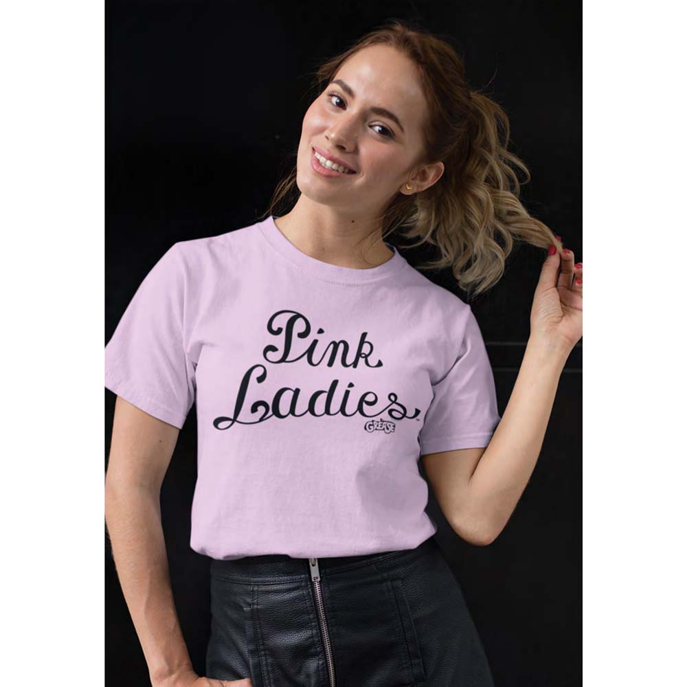 GREASE Eye-Catching T-Shirt, PINK LADIES