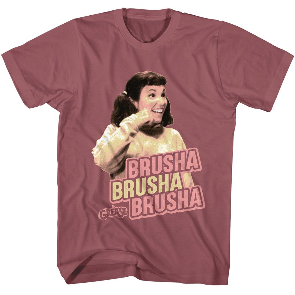 GREASE Eye-Catching T-Shirt, GREASE BRUSHA BRUSHA BRUSHA