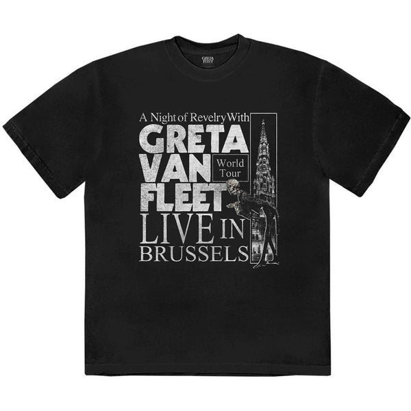 GRETA VAN FLEET Attractive T-Shirt, Night of Revelry