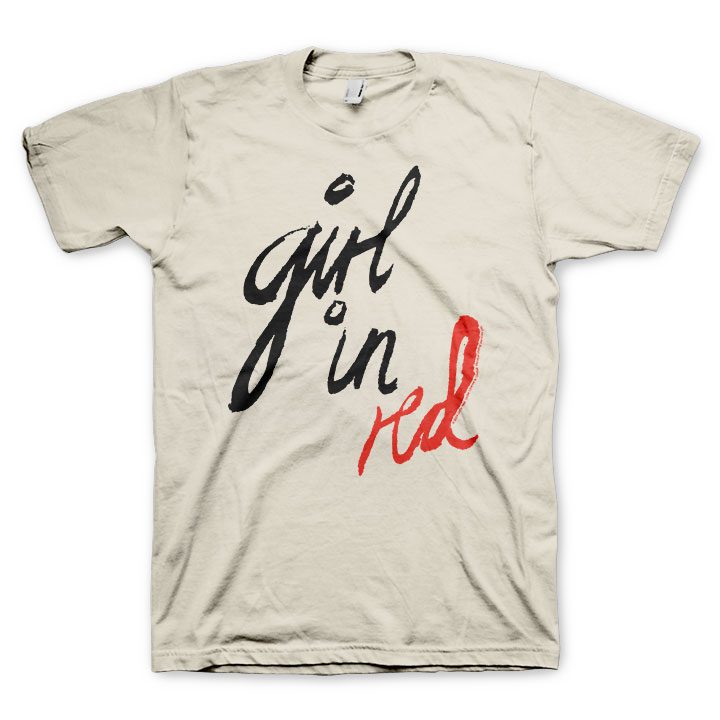 GIRL IN RED Powerful T-Shirt, Logo