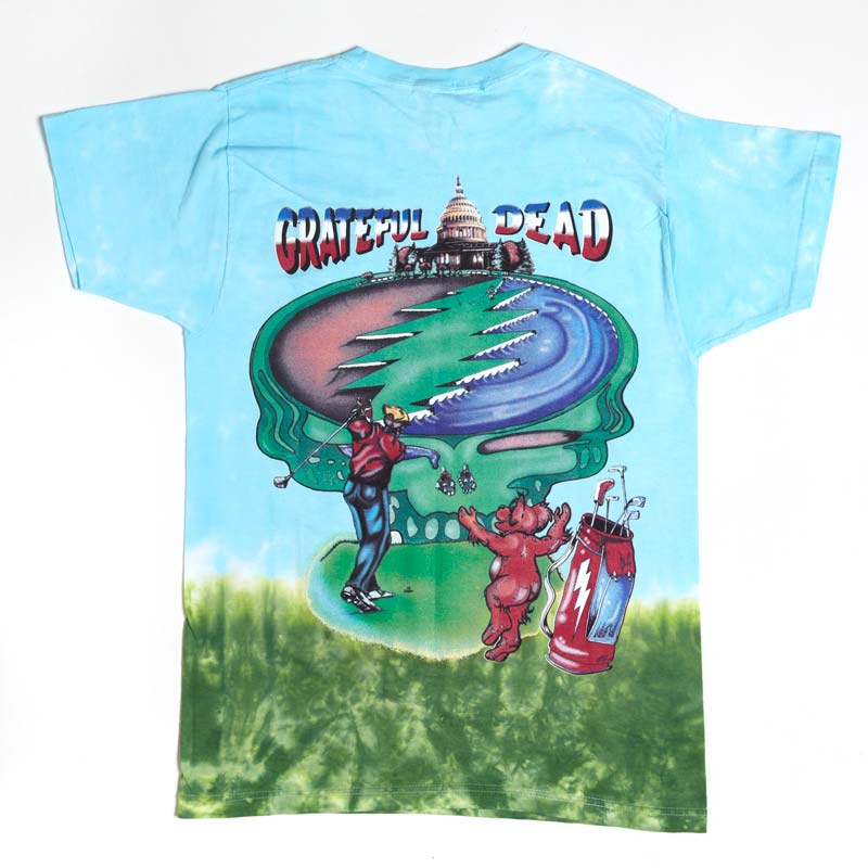 GRATEFUL DEAD Tie Dye T-Shirt, Golfer