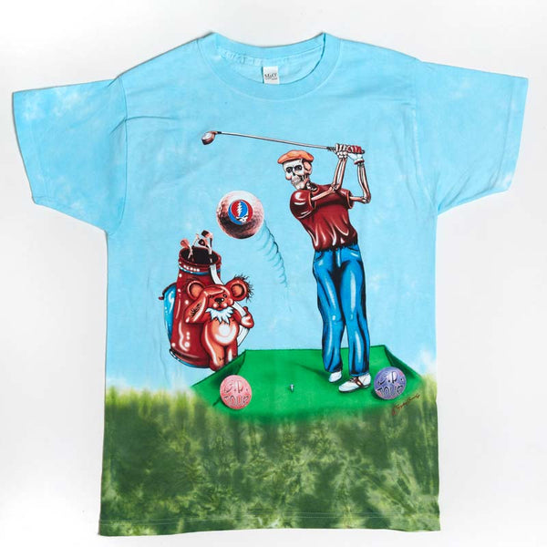 GRATEFUL DEAD Tie Dye T-Shirt, Golfer
