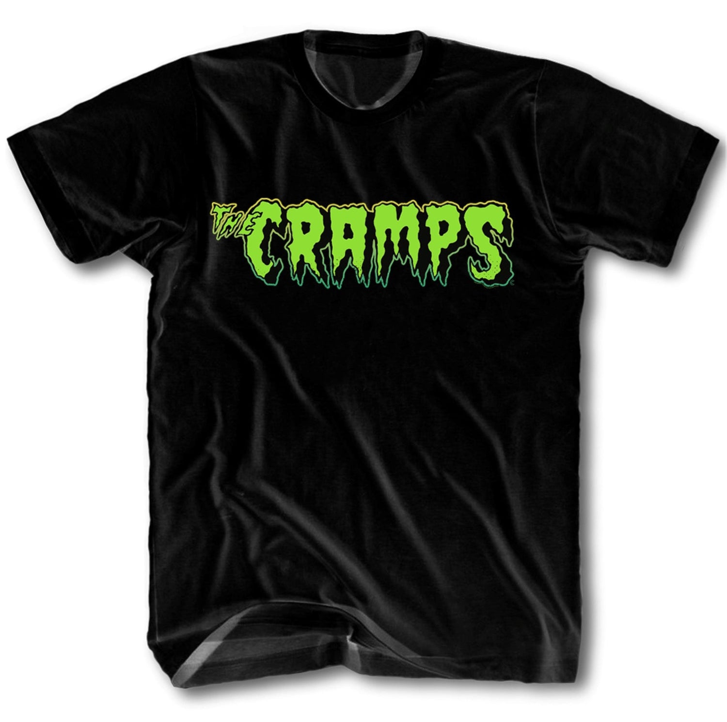 THE CRAMPS T-Shirt, Green Logo