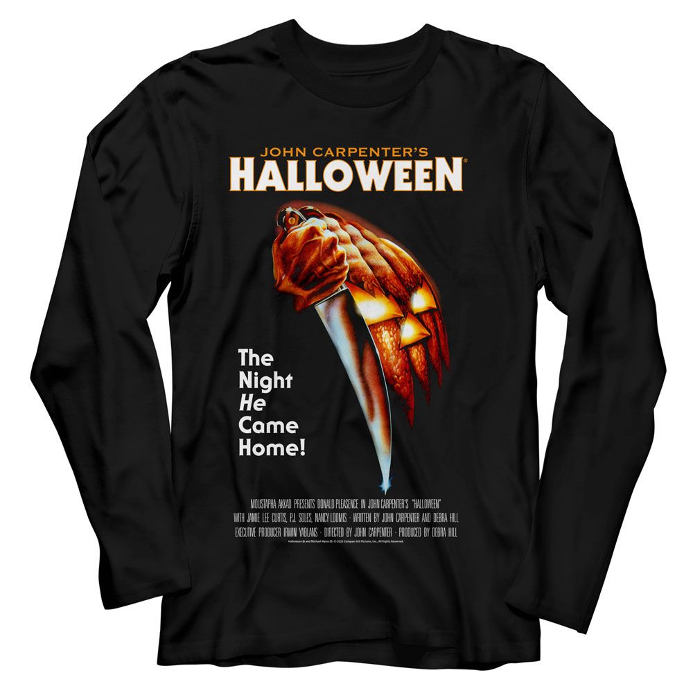 HALLOWEEN Long Sleeve T-Shirt, Movie Poster