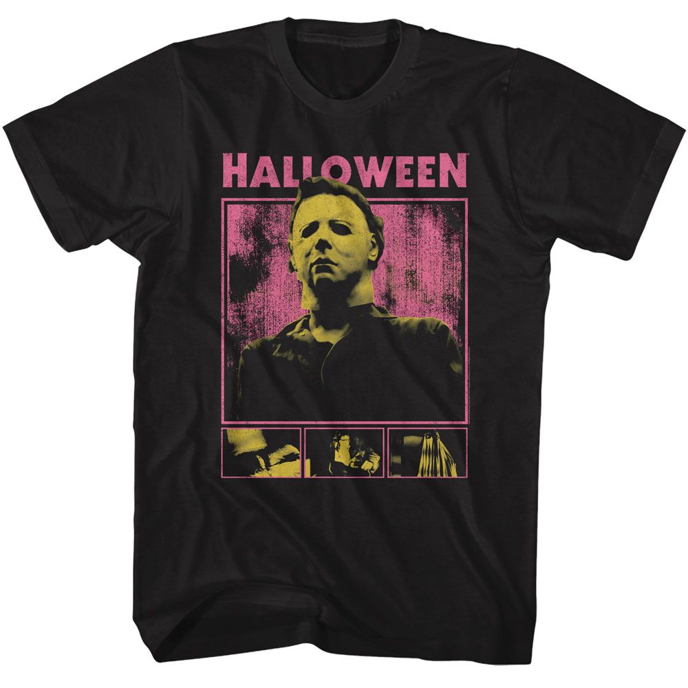 HALLOWEEN Terrific T-Shirt, Movie Scenes With Quote