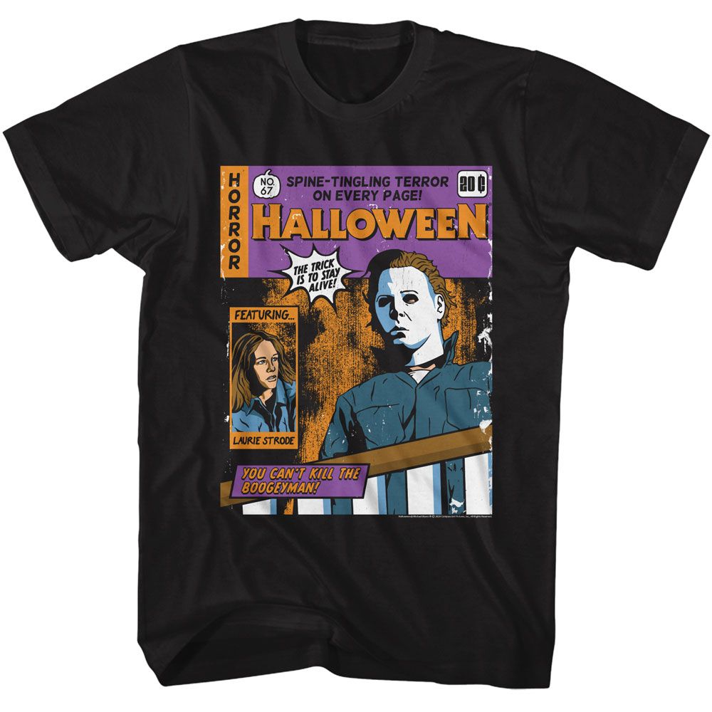 HALLOWEEN Eye-Catching T-Shirt, COMIC COVER