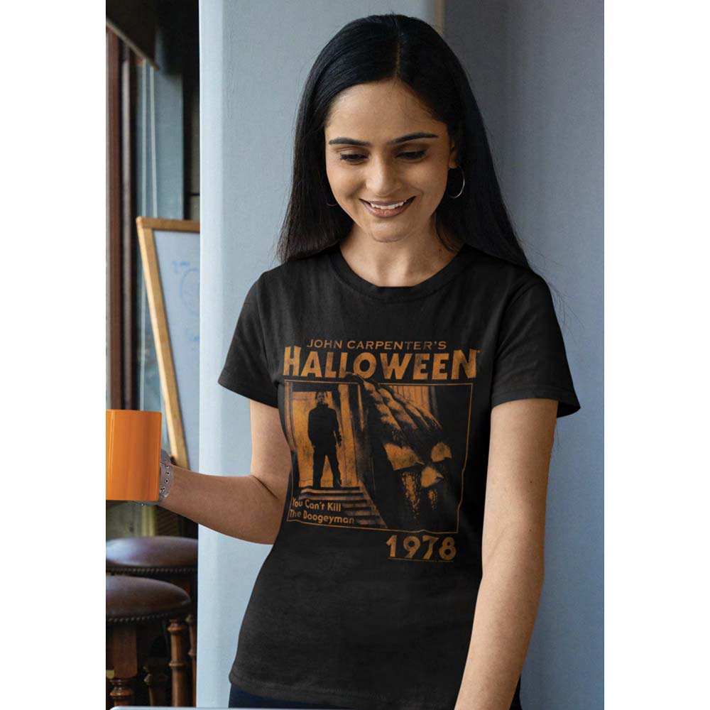 HALLOWEEN Eye-Catching T-Shirt, MIKE PUMPKIN 78