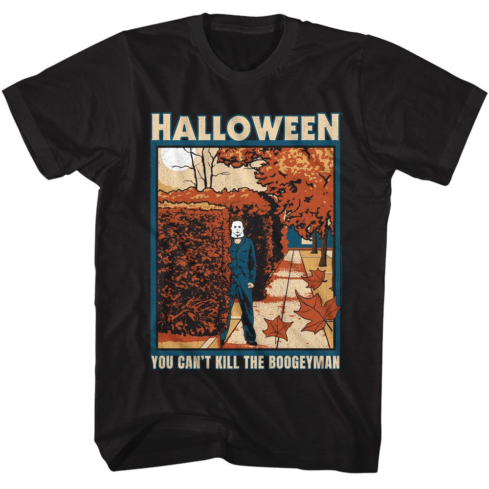 HALLOWEEN Eye-Catching T-Shirt, MYERS APPEARS