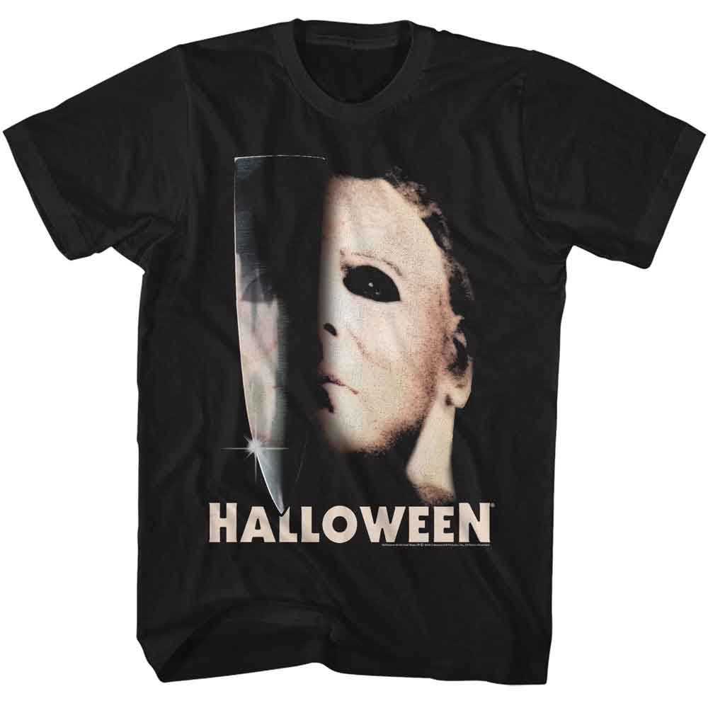 Halloween Half Mask T-Shirt